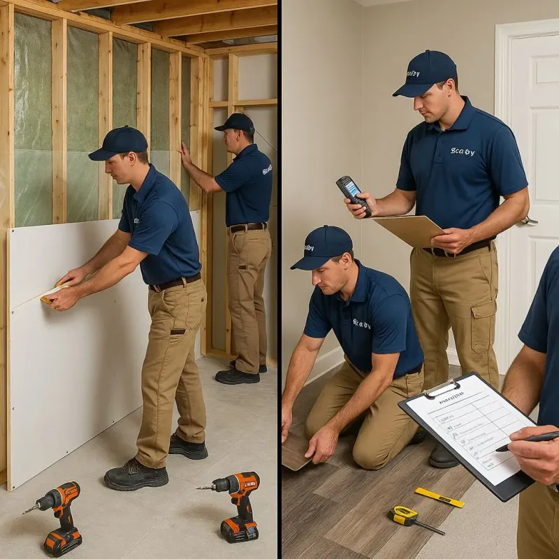 Repairs and Reconstruction process in North Chicago, IL